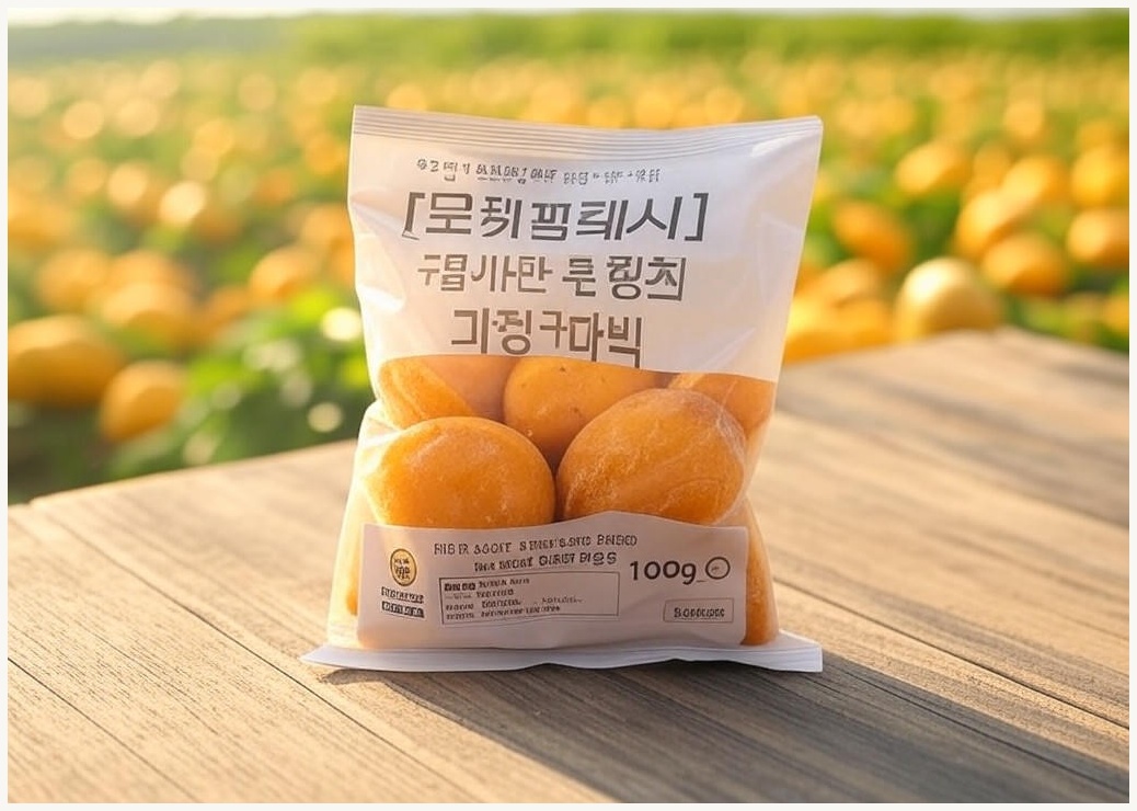 [로켓프레시] 농업회사법인밭 춘천 감자밭 군고구마빵 (냉동), 100g, 8개, 1개입 - 이미지 1