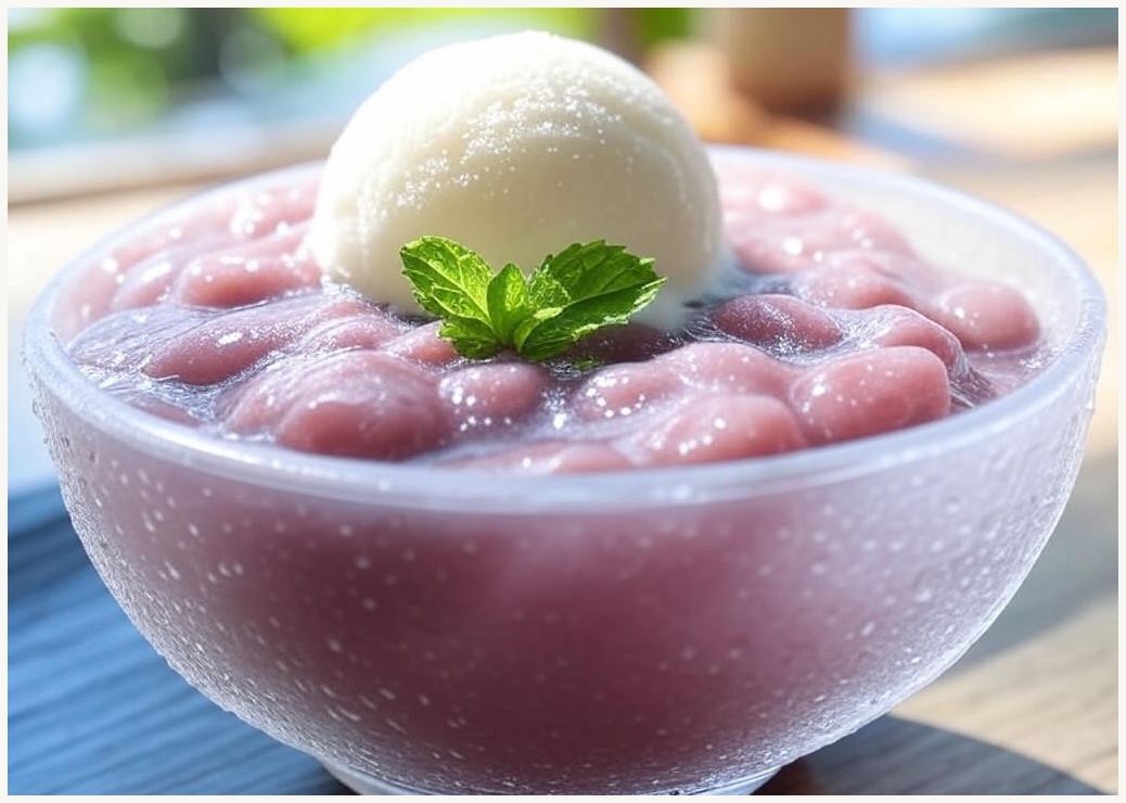 롯데웰푸드 찰떡 일품 팥빙수 (냉동) - 이미지 1