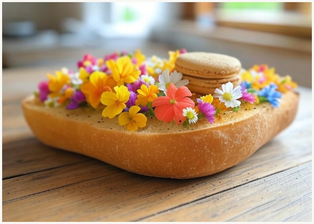 마늘빵집 꽃 머랭쿠키 - 이미지 1