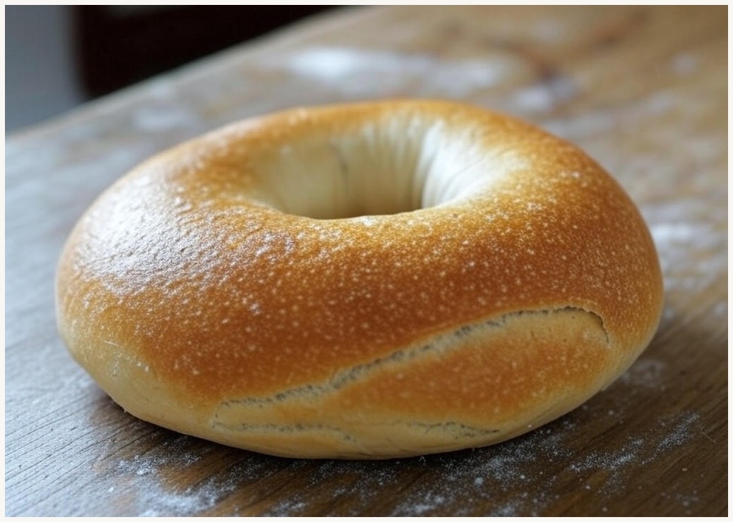 베이글곰빵 수제 플레인 베이글, 1개, 115g - 이미지 1