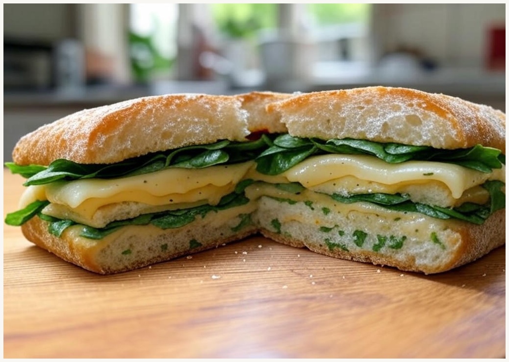 베키아에누보 바질치즈 치아바타 샌드위치 (냉동) - 이미지 1