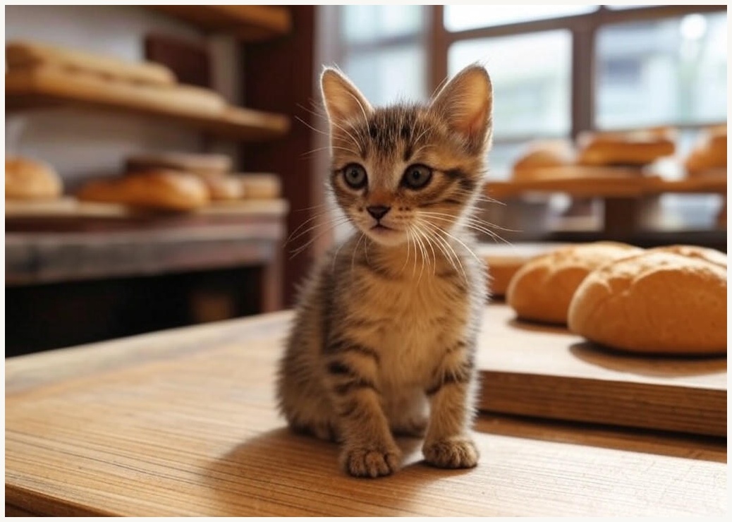 빵집 새끼 고양이, 산하, 이상교 - 이미지 1