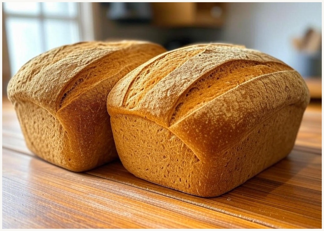 아침에 좋은빵 통밀100% 백프로 통밀빵 통밀식빵 식사빵 저당 저염 비건, 2개, 570g - 이미지 1