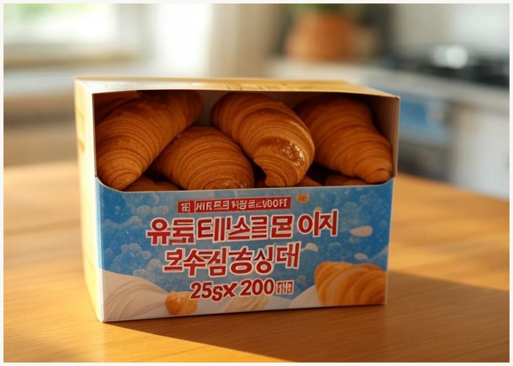 유로페스트리 미니크로아상 냉동생지 25gx20개, 25g, 20개