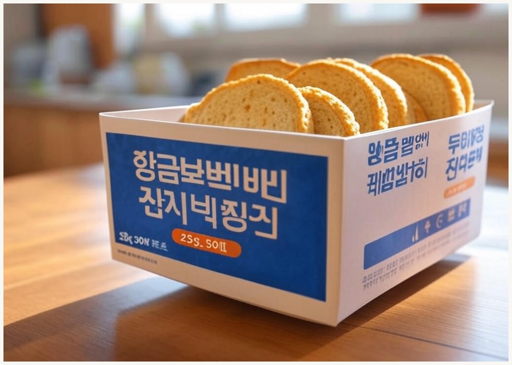 황금찰보리빵 순수찰보리빵 택배박스, 25g, 30개